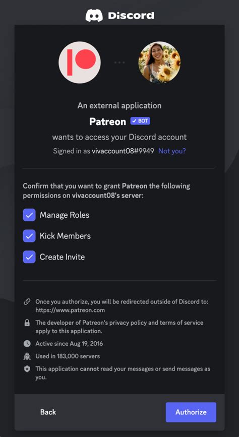 Discord — Patreon